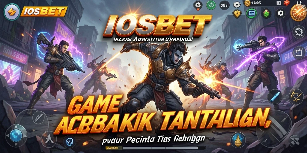 Tampilan gameplay IOSBET yang menegangkan dan dramatis.