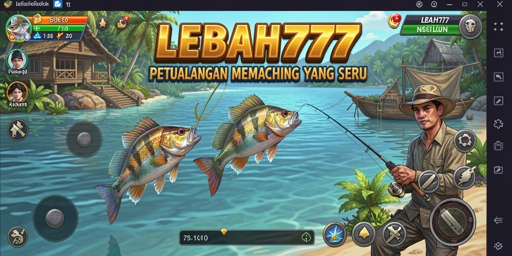 Tangkapan ikan spektakuler dalam gameplay LEBAH777.