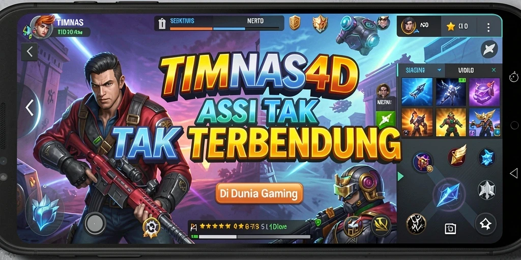 Tampilan gameplay TIMNAS4D yang menegangkan dan mendebarkan.